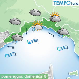 Mappa pomeriggio per la giornata del 2026-02-08
