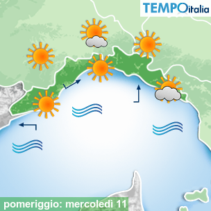 Mappa pomeriggio per la giornata del 2026-02-11