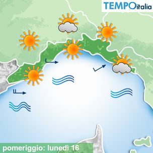 Mappa pomeriggio per la giornata del 2026-02-16