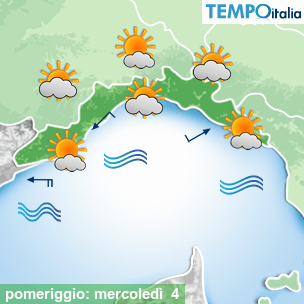 Mappa pomeriggio per la giornata del 2026-03-04