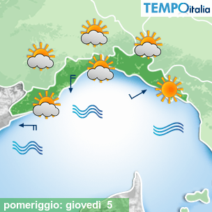 Mappa pomeriggio per la giornata del 2026-03-05