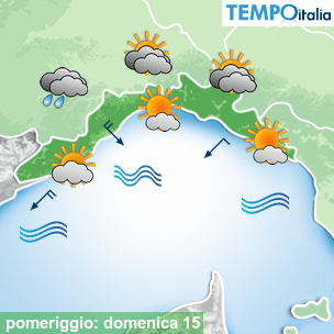 Mappa pomeriggio per la giornata del 2026-03-15