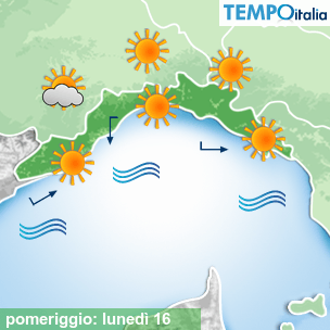 Mappa pomeriggio per la giornata del 2026-03-16