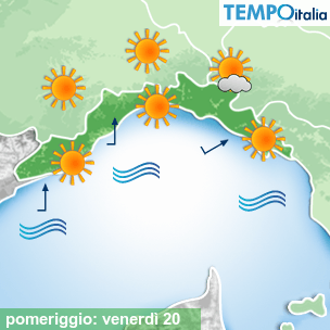 Mappa pomeriggio per la giornata del 2026-03-20