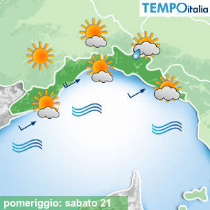 Mappa pomeriggio per la giornata del 2026-03-21