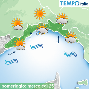 Mappa pomeriggio per la giornata del 2026-03-25