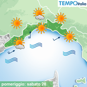 Mappa pomeriggio per la giornata del 2026-03-28