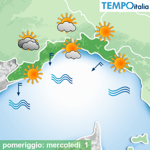 Mappa pomeriggio per la giornata del 2026-04-01