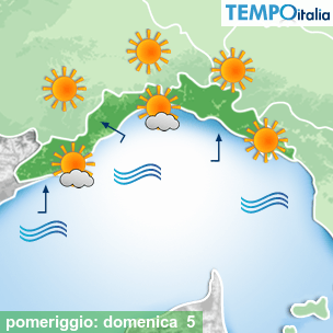 Mappa pomeriggio per la giornata del 2026-04-05