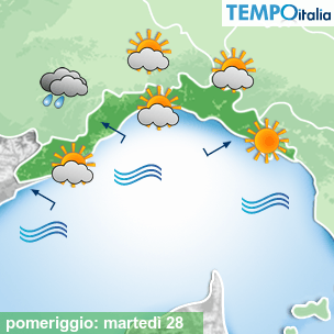 Mappa pomeriggio per la giornata del 2026-04-28