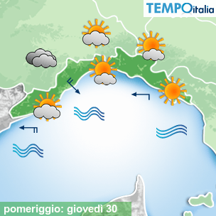 Mappa pomeriggio per la giornata del 2026-04-30