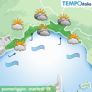 Mappa pomeriggio per la giornata del 2026-05-19
