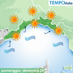 Mappa pomeriggio per la giornata del 2026-05-24