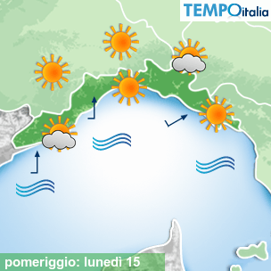 Mappa pomeriggio per la giornata del 2026-06-15