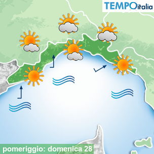 Mappa pomeriggio per la giornata del 2026-06-28