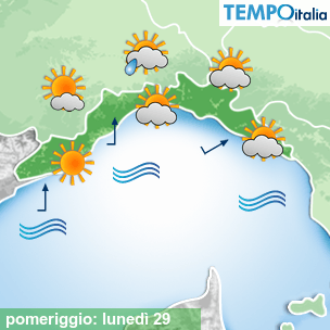 Mappa pomeriggio per la giornata del 2026-06-29