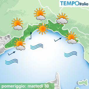 Mappa pomeriggio per la giornata del 2026-06-30