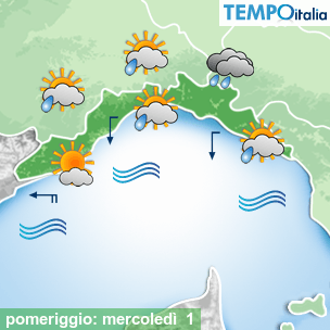 Mappa pomeriggio per la giornata del 2026-07-01