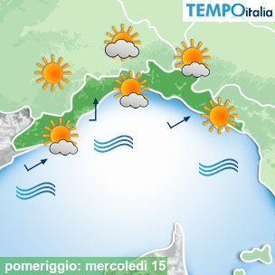 Mappa pomeriggio per la giornata del 2026-07-15