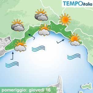 Mappa pomeriggio per la giornata del 2026-07-16