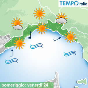 Mappa pomeriggio per la giornata del 2026-07-24