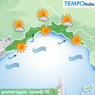 Mappa pomeriggio per la giornata del 2026-08-10