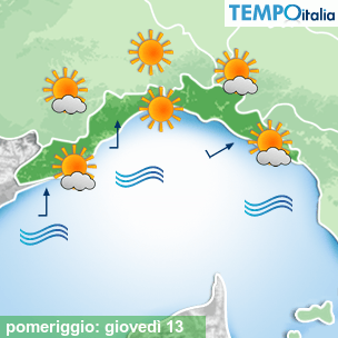 Mappa pomeriggio per la giornata del 2026-08-13