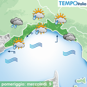 Mappa pomeriggio per la giornata del 2026-09-09