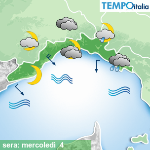 Mappa sera per la giornata del 2026-02-04