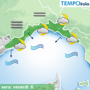 Mappa sera per la giornata del 2026-02-06
