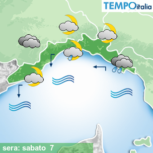 Mappa sera per la giornata del 2026-02-07