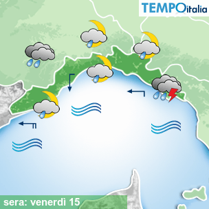 Mappa sera per la giornata del 2026-05-15