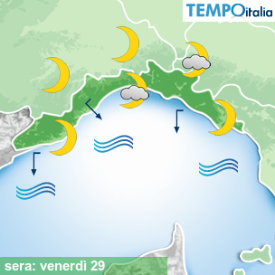 Mappa sera per la giornata del 2026-05-29