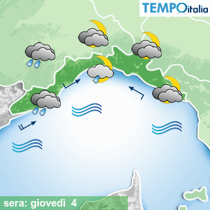 Mappa sera per la giornata del 2026-06-04