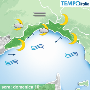 Mappa sera per la giornata del 2026-08-16