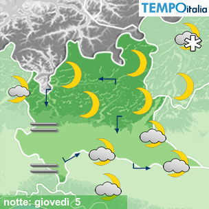 Mappa notte per la giornata del 2024-12-05