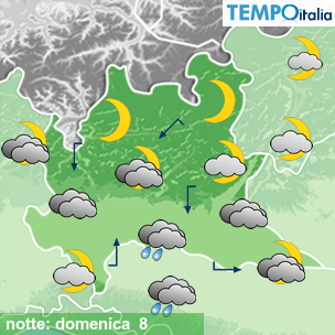 Mappa notte per la giornata del 2026-02-08