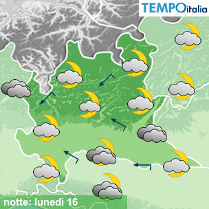 Mappa notte per la giornata del 2026-02-16