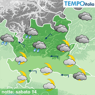 Mappa notte per la giornata del 2026-03-14