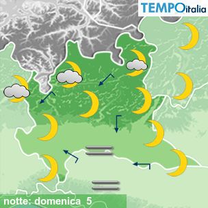 Mappa notte per la giornata del 2026-04-05