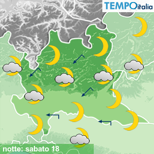 Mappa notte per la giornata del 2026-04-18