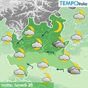 Mappa notte per la giornata del 2026-04-20