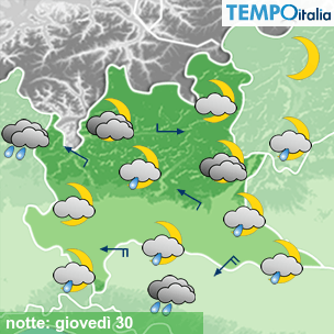 Mappa notte per la giornata del 2026-04-30
