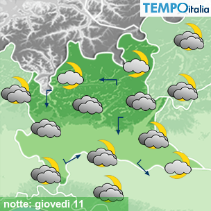 Mappa notte per la giornata del 2026-06-11