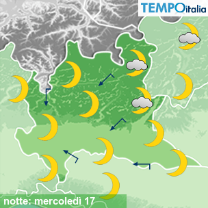 Mappa notte per la giornata del 2026-06-17