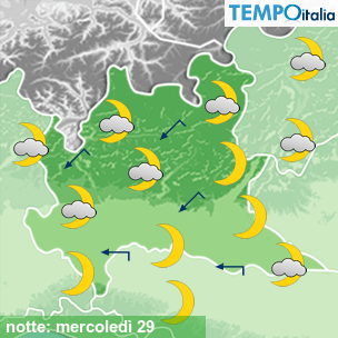 Mappa notte per la giornata del 2026-07-29