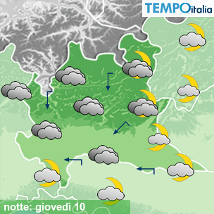 Mappa notte per la giornata del 2026-09-10