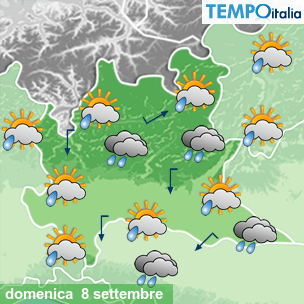 Mappa Giornaliera per la giornata di mercoledì 16 marzo