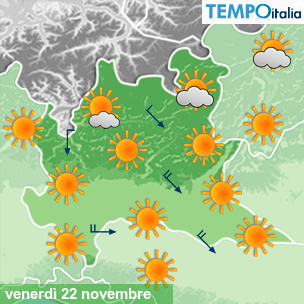 Mappa Giornaliera per la giornata di mercoledì 16 marzo