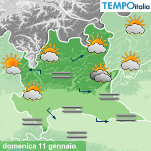 Mappa Giornaliera per la giornata di mercoledì 16 marzo